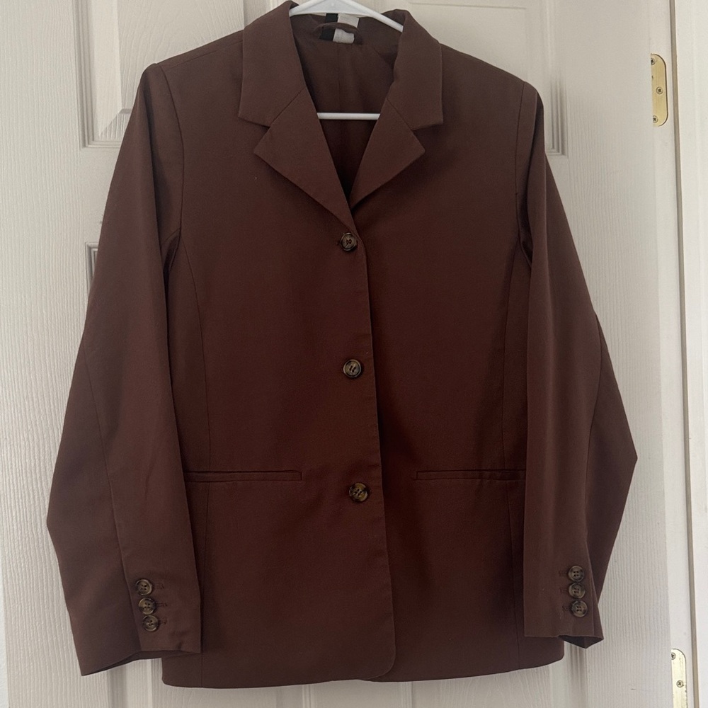 Divided Chocolate Brown Women's Blazer